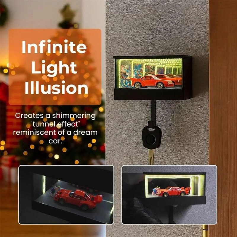 Car Key Holder With LED Light Wall Organizer 11