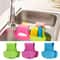 Double Sink Saddle Sponge Holder Kitchen Caddy Organizer 0