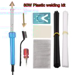 portable 80w plastic welding repair kit for car and diy