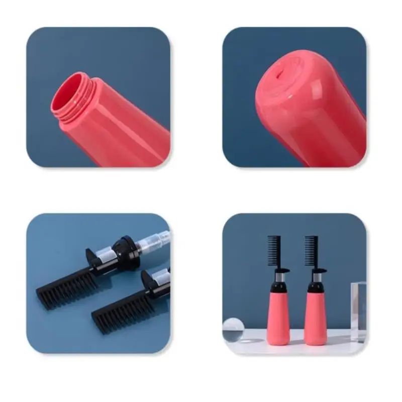 Hair Dye Applicator Bottle With Comb Brush Dispenser 6