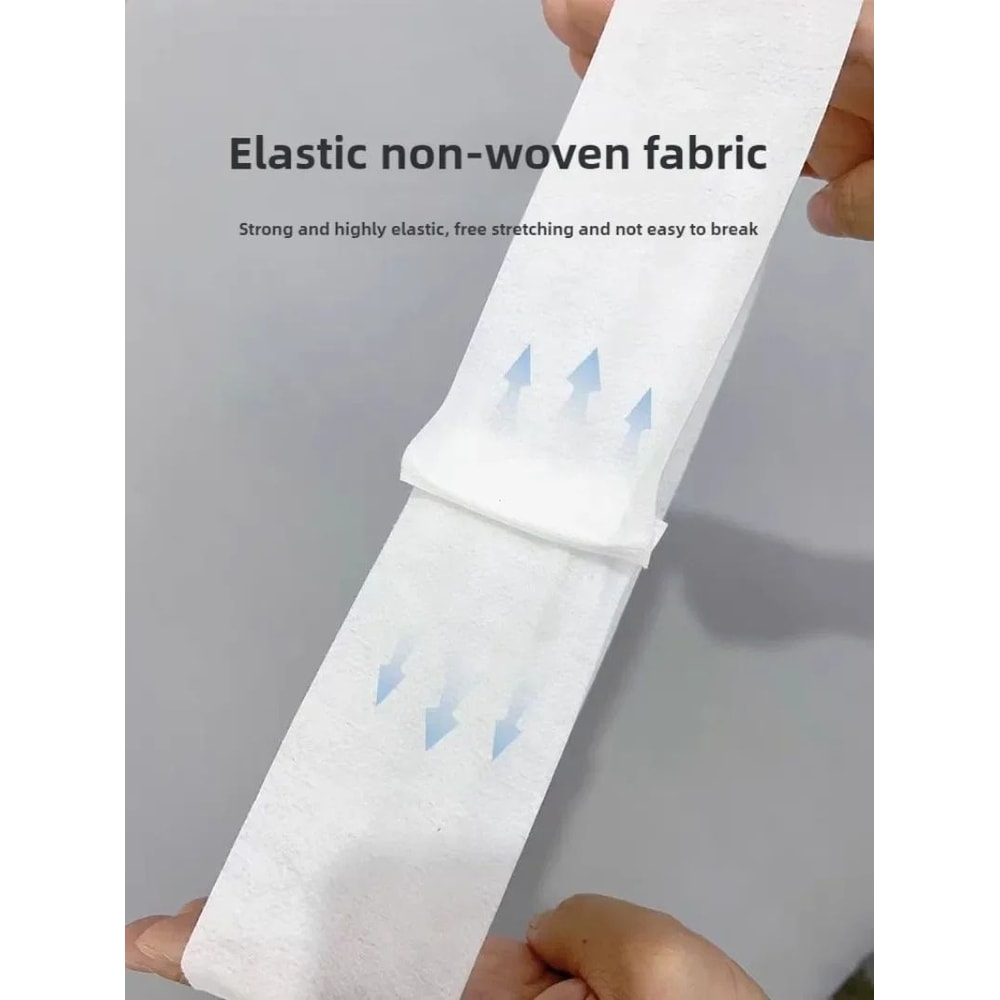 50PCS Disposable Spa Headbands Soft Non Woven Facial Hair Bands 9