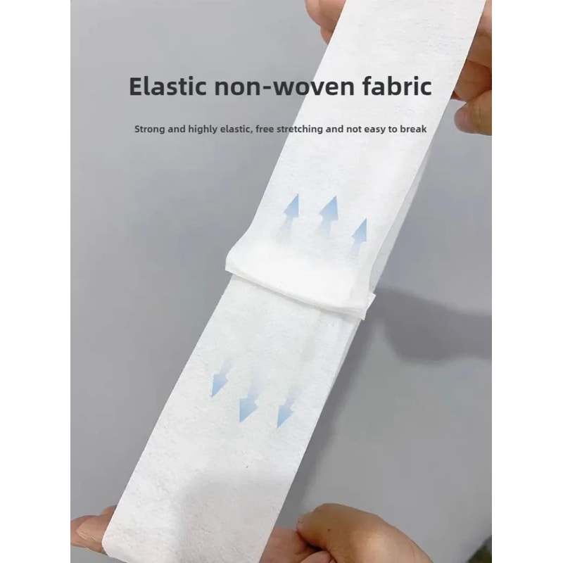 50PCS Disposable Spa Headbands Soft Non Woven Facial Hair Bands 9