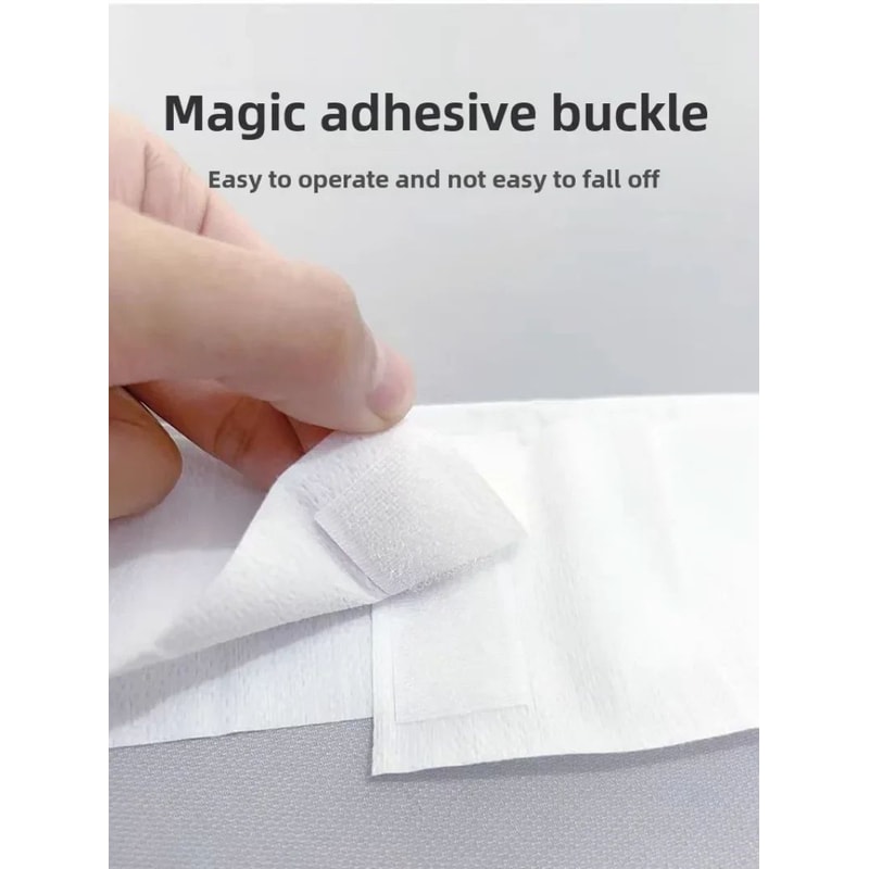 50PCS Disposable Spa Headbands Soft Non Woven Facial Hair Bands 10