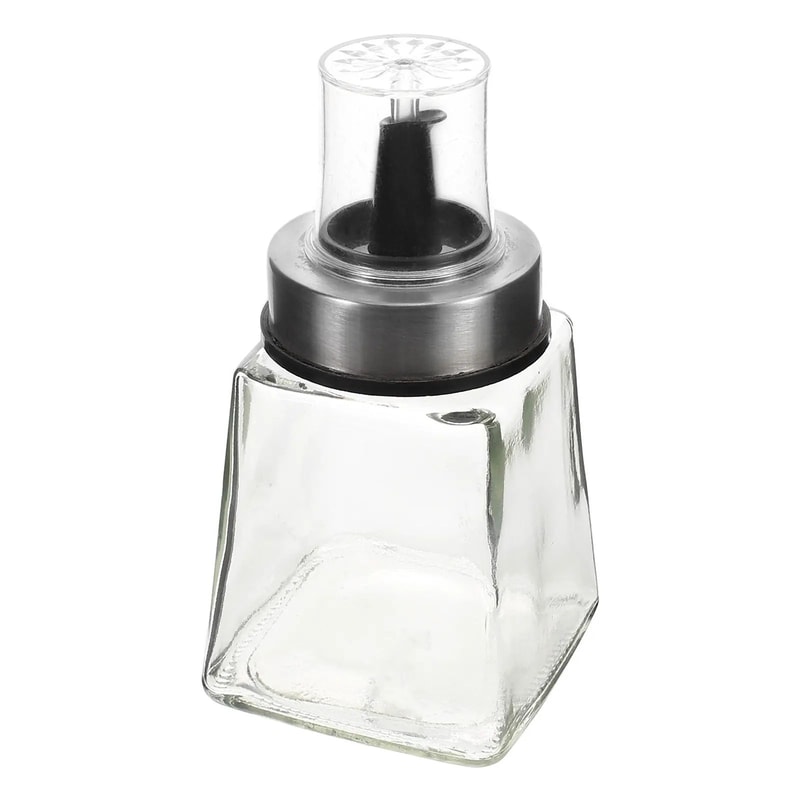 180ML Glass Oil Dispenser Bottle With Pour Spout 4