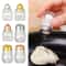 Mini Glass Spice Jar Set With Lid Portable Seasoning Bottles 2