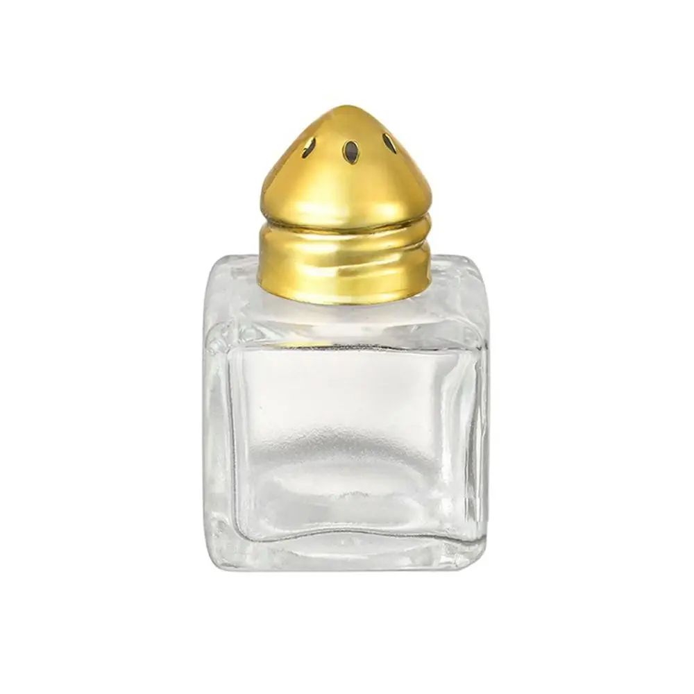 Mini Glass Spice Jar Set With Lid Portable Seasoning Bottles 15