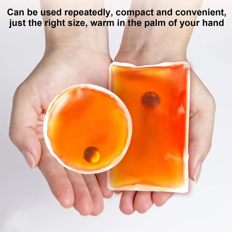 Mini Reusable Gel Hand Warmer Instant Heat Pocket Heater 3