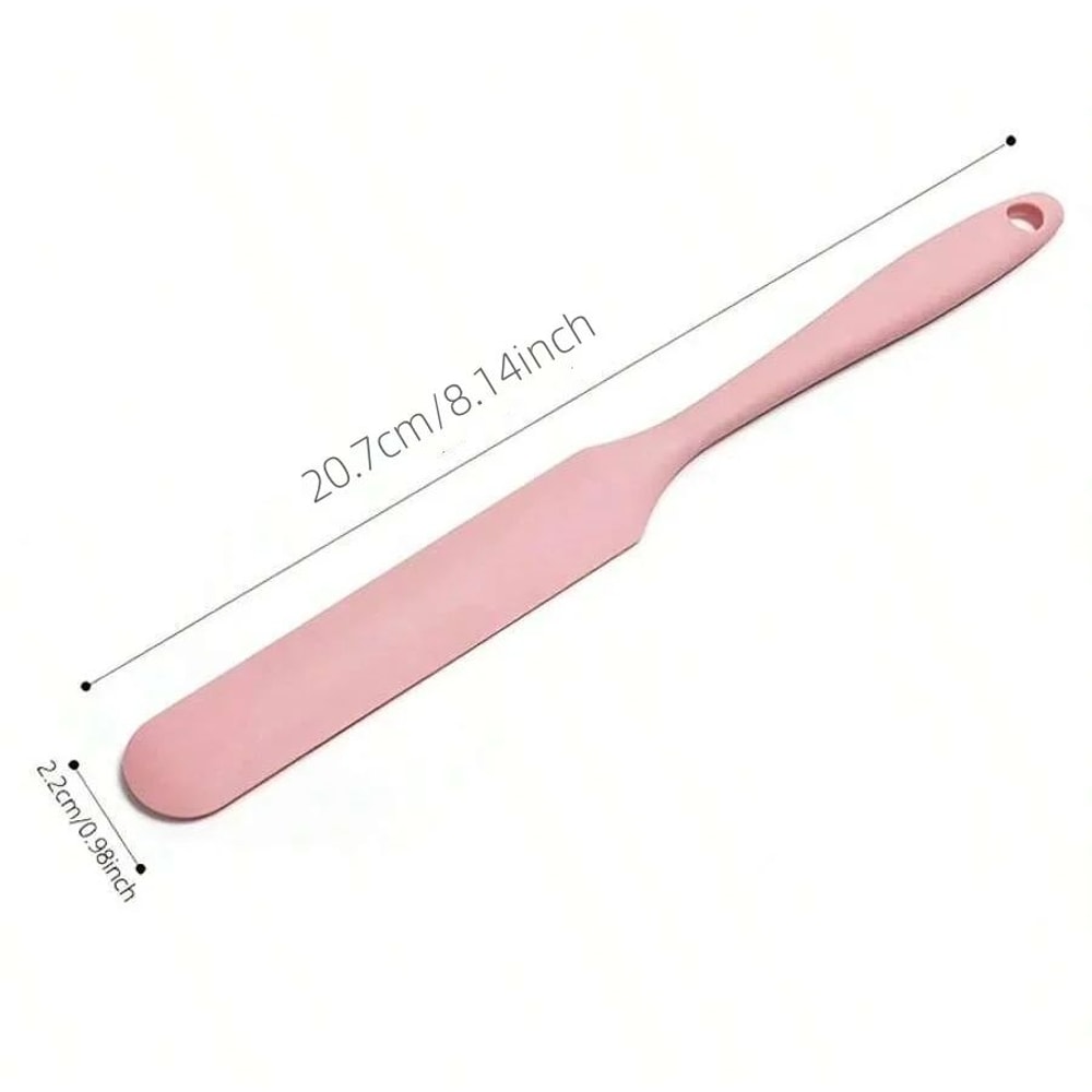 Heat Resistant Non Stick Food Scraper Silicone Spatula 2