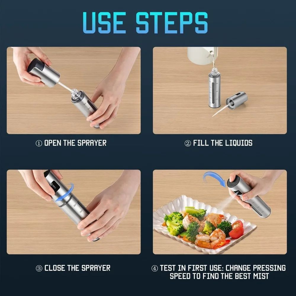 Advanced Glass Olive Oil Sprayer Bottle For Cooking 4