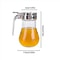 Glass Syrup Dispenser With No Drip Pour Spout 0