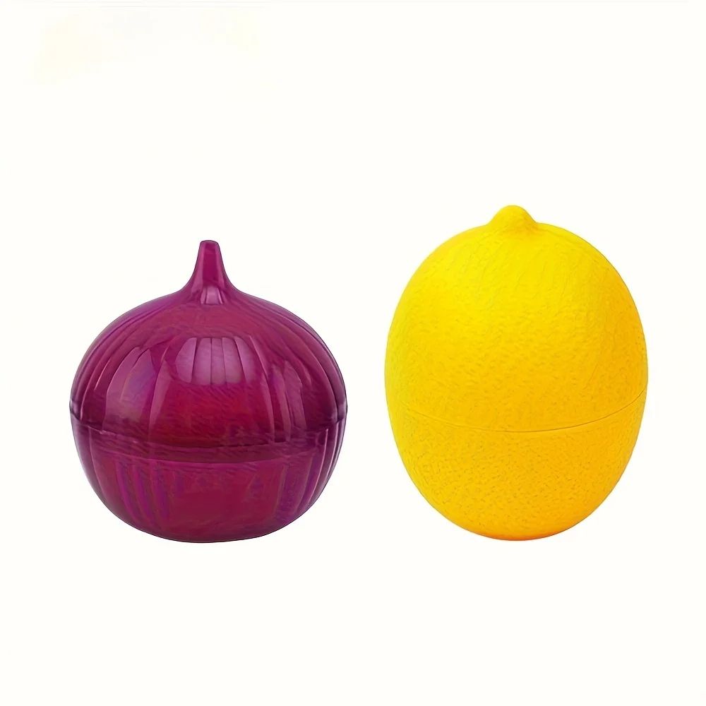 Lemon And Onion Food Saver Container With Flip Lid 2
