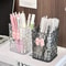 Clear Acrylic Desk Organizer With Bow Pen Holder 3