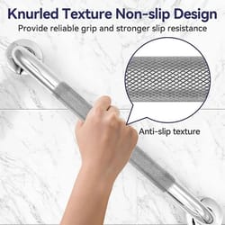 stainless steel bathroom grab bar anti slip safety handle