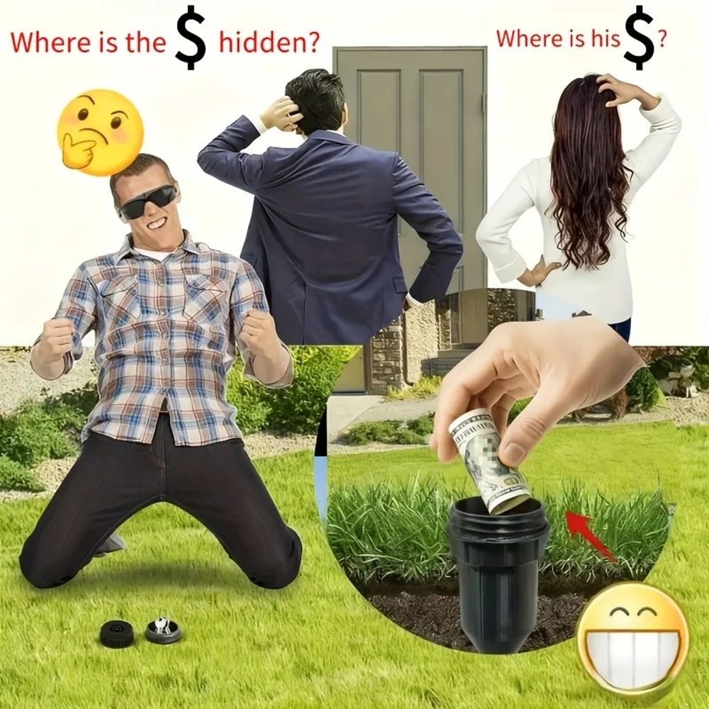 Garden Watering Can Key Hider Outdoor Hidden Key Safe 6