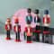 Mini Nutcracker Soldier Set Christmas Desktop Ornament Decor 3