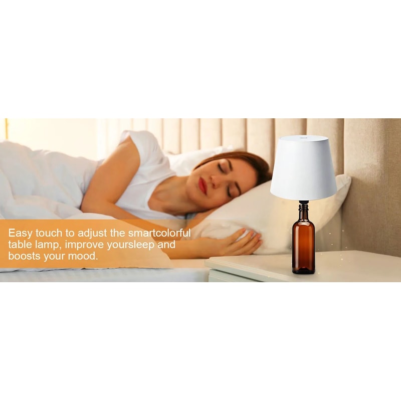 Wireless LED Bottle Table Lamp Touch Control Outdoor Decor Light 11