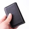 Slim PU Leather Card Holder Wallet With Magnetic Closure 3