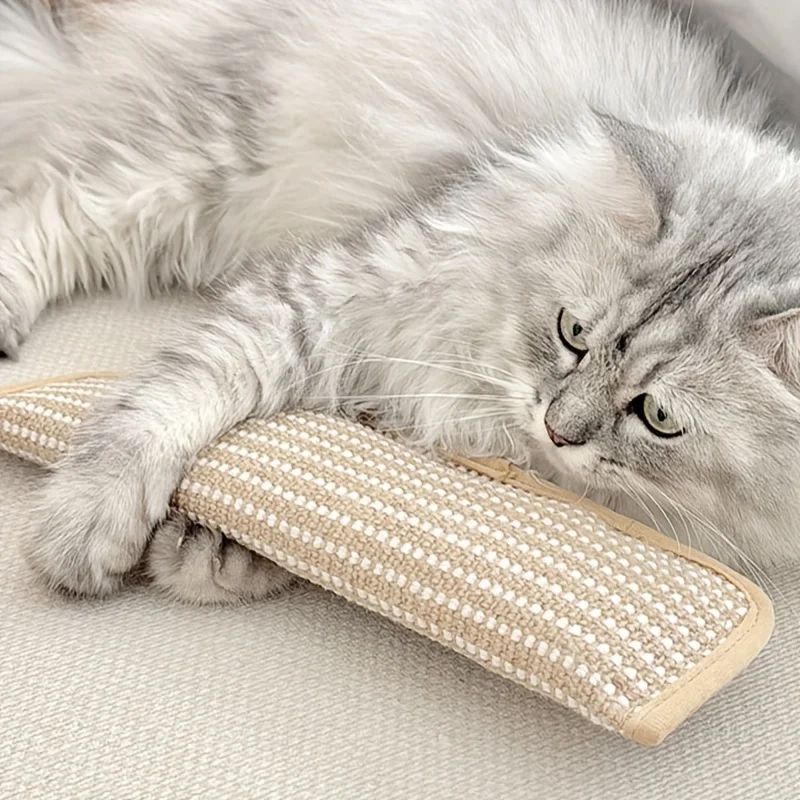 Sisal Cat Scratching Pad Bed With Cushion Non Slip Base 2