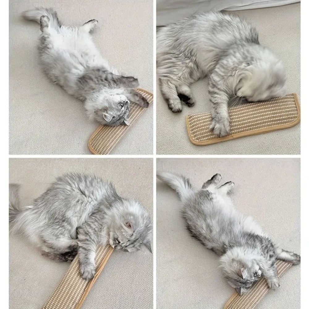 Sisal Cat Scratching Pad Bed With Cushion Non Slip Base 6
