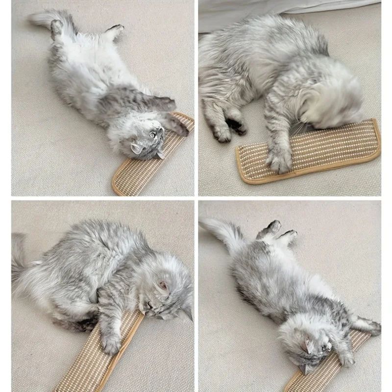 Sisal Cat Scratching Pad Bed With Cushion Non Slip Base 6