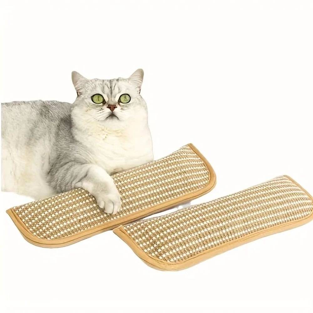 Sisal Cat Scratching Pad Bed With Cushion Non Slip Base 8