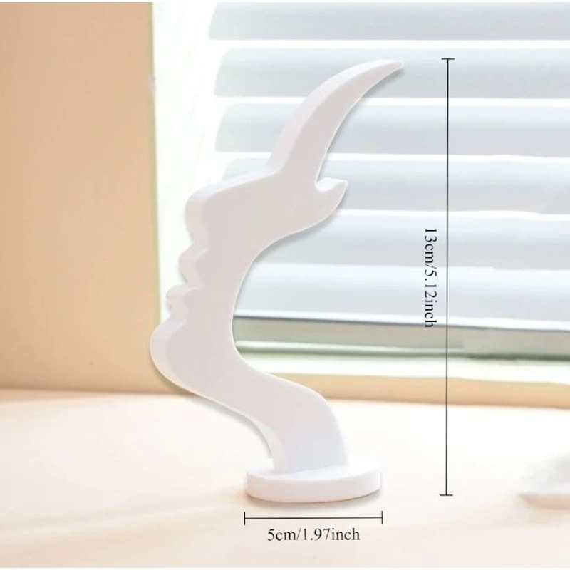 Curved Eyeglass Holder Stand Minimalist Desk Organizer 2