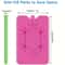 4pcs Blue Reusable Ultra Thin Ice Pack Cooling Pad For Food Storage 4