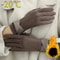 Womens Thermal Winter Gloves Soft Warm Lined Elegant Design 2