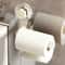 No Drill Toilet Paper Holder Wall Mounted Suction Cup Rack 7