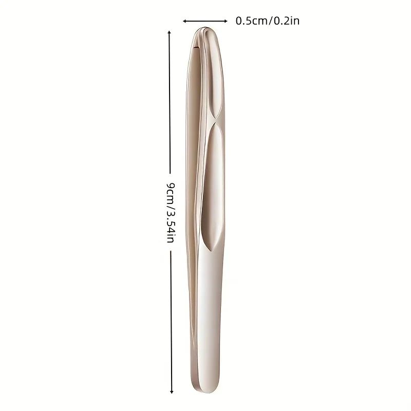 Professional Stainless Steel Tweezers Precision Eyebrow Hair Remover 3