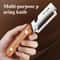Stainless Steel Vegetable Peeler With Wooden Handle Durable Slicer 9