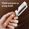 Stainless Steel Vegetable Peeler With Wooden Handle Durable Slicer 9
