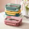 1300ML Portable Bento Lunch Box With Compartments And Utensils 0