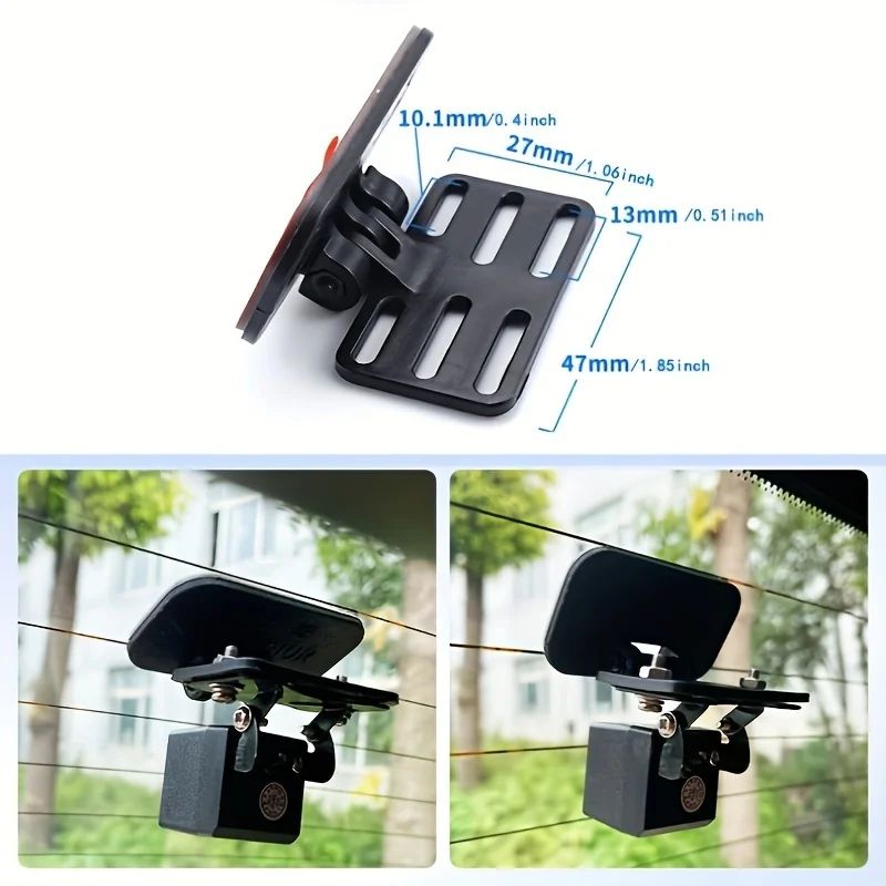 Adjustable Rearview Camera Mount 180 Degree Angle Easy Install 3