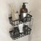 No Drill Kitchen Sink Organizer Rack For Sponges And Towels 1