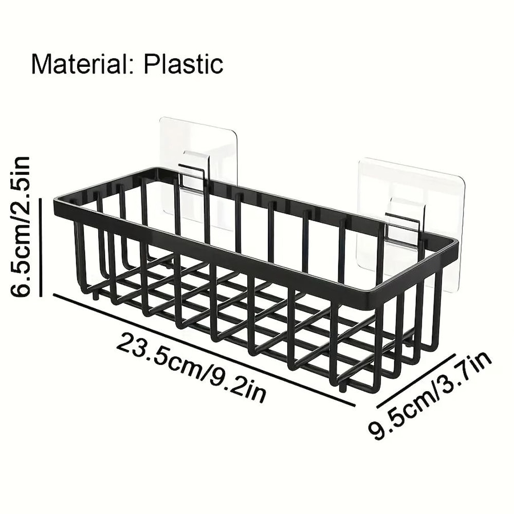 No Drill Kitchen Sink Organizer Rack For Sponges And Towels 2