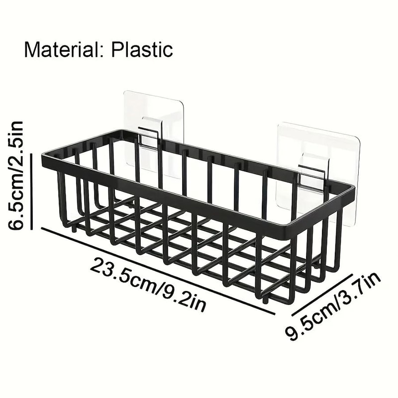 No Drill Kitchen Sink Organizer Rack For Sponges And Towels 2