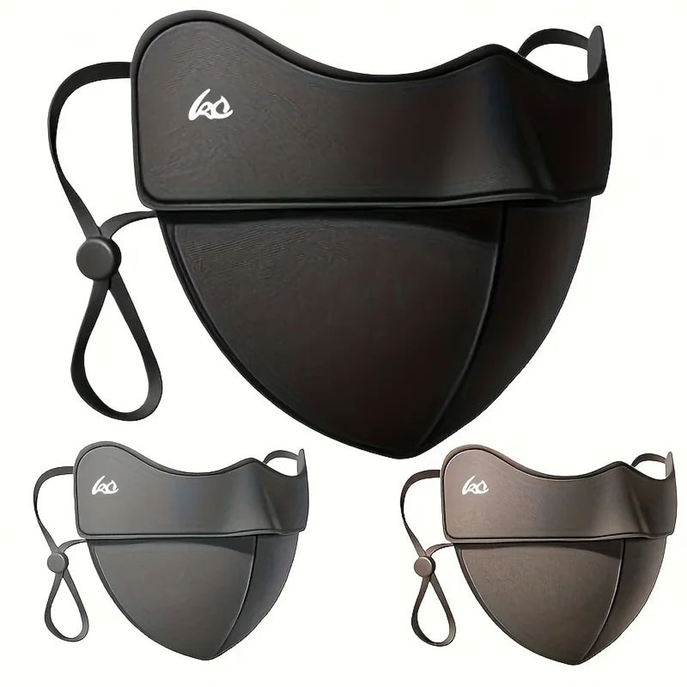 Womens Thick 3D Warm Face Mask Windproof Cozy Design 0