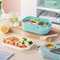 405 Oz Bento Lunch Box Leakproof 4 Compartment Food Container 9