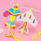 Slingshot Airplane Toy With Flash Lights Outdoor Flying Toy 2