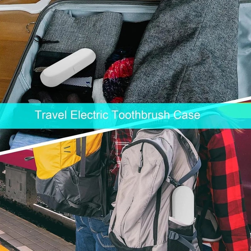 Electric Toothbrush Travel Case Portable Holder For Oral B And Philips 8