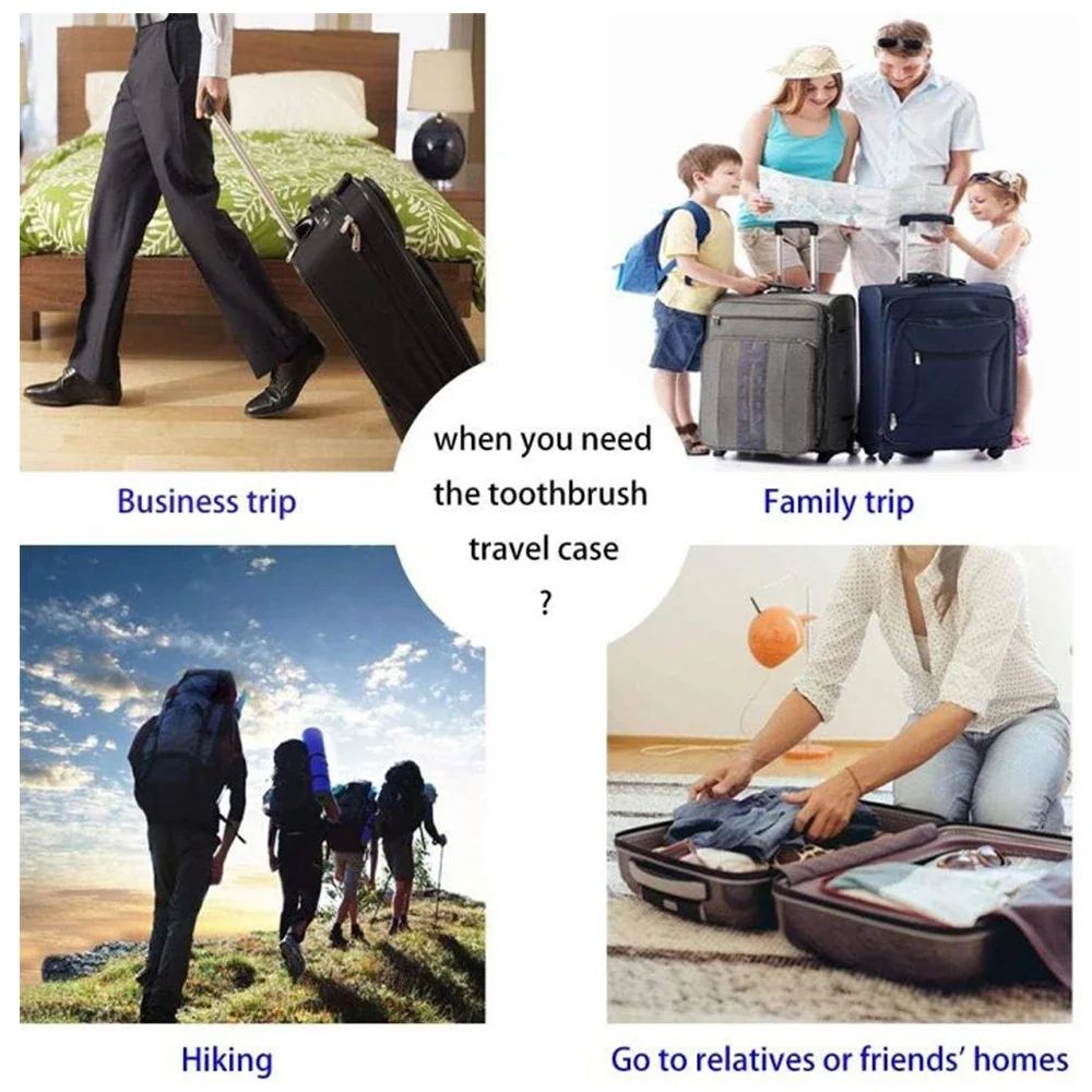 Electric Toothbrush Travel Case Portable Holder For Oral B And Philips 13