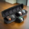 5 Slot Watch Organizer Box Portable Case With Flip Top Lid 0