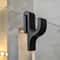 3D Shower Door Towel Hook Glass Door Hanger Organizer 0