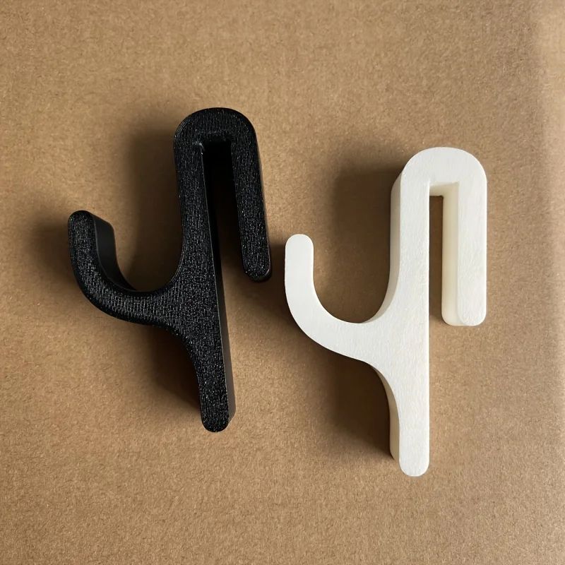 3D Shower Door Towel Hook Glass Door Hanger Organizer 5