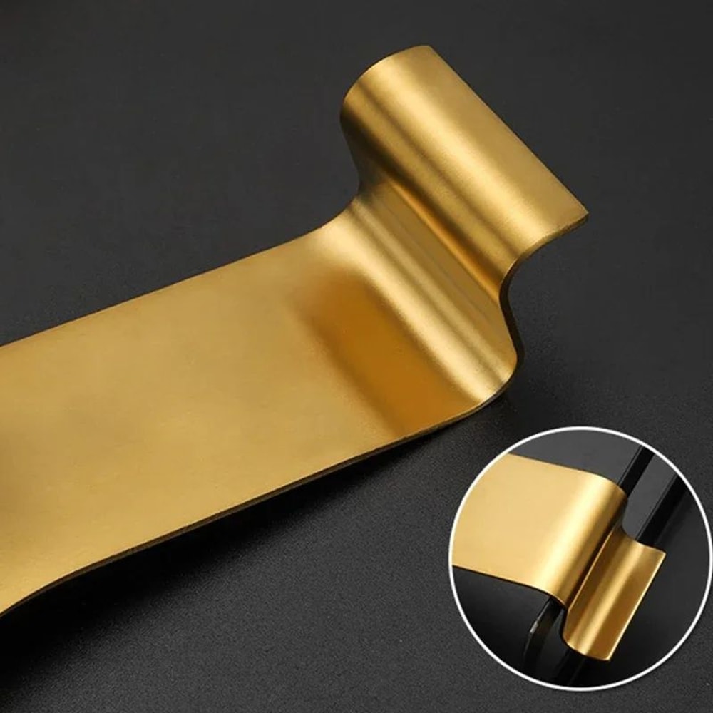 Fish Shape Stainless Steel Spoon Rest Clip Kitchen Holder 5