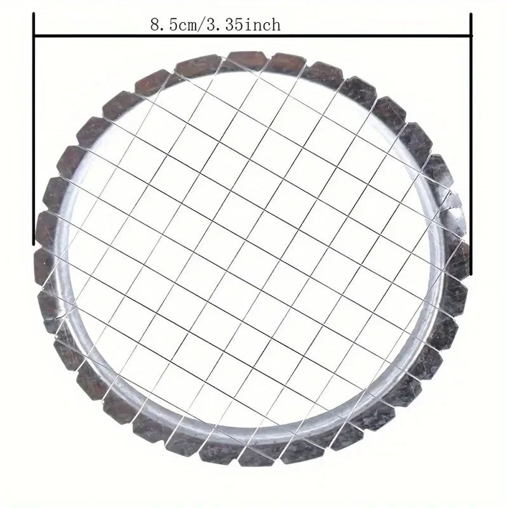 Round Grid Cutter Slicer For Eggs Mushrooms And Vegetables 2