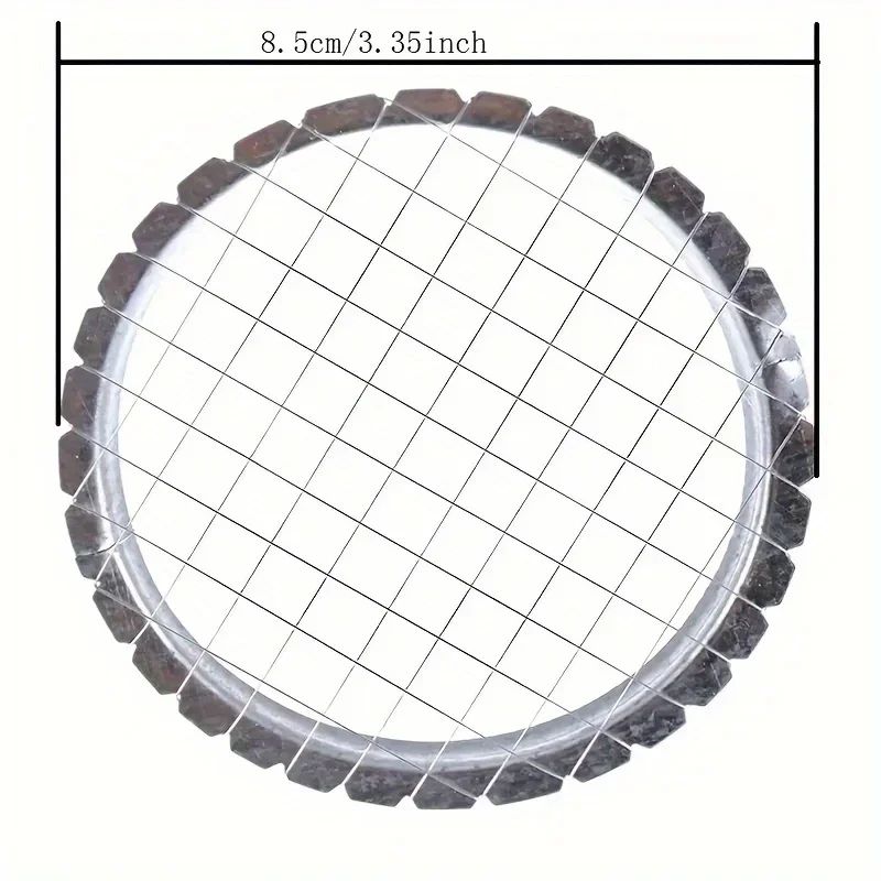 Round Grid Cutter Slicer For Eggs Mushrooms And Vegetables 2
