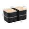 Japanese Style Double Layer Bento Lunch Box With Utensils 5