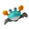 Baby Bath Crab Toy Clockwork Water Play Pull String Toy 4